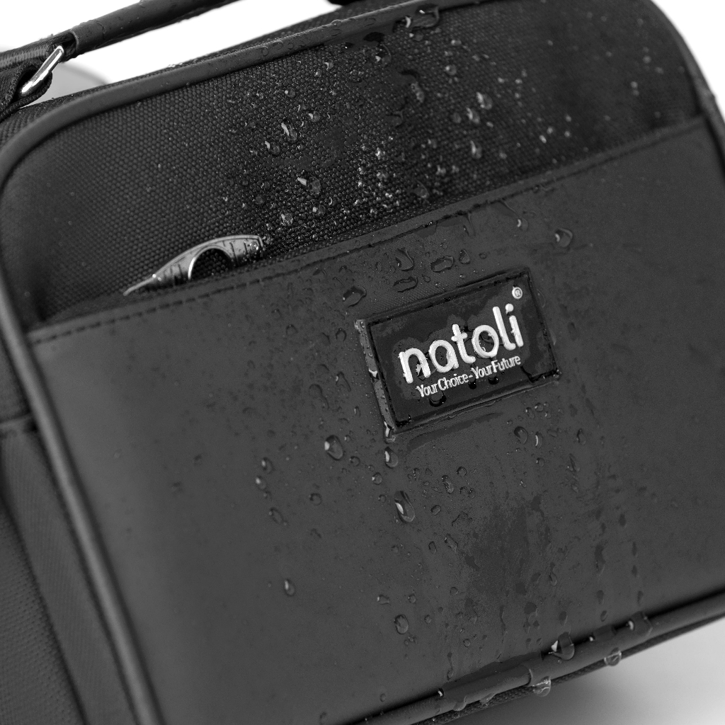 Túi đeo chéo nam thương hiệu Natoli nhiều ngăn chống nước cao cấp BST CLASSIC CROSSBAG T8