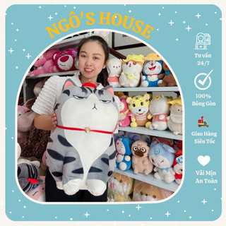 Gấu thú nhồi bông mèo hoàng thượng  [Ảnh thật - Đủ Size] - CONY