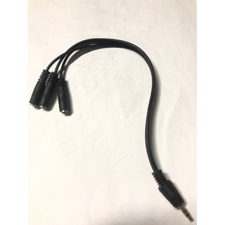 Cáp chia 3 cổng audio 3.5mm