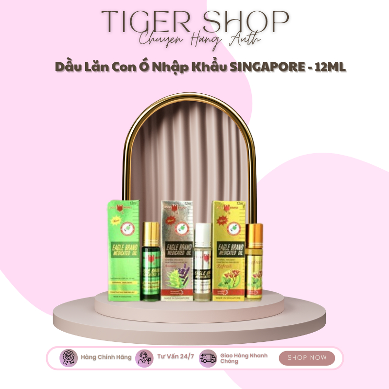 Dầu Lăn Con Ó  Nhập Khẩu SINGAPORE - 12ML