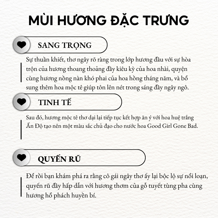 nước hoa chiết nam nữ rắn trắng Kilian good girl gone bad EDP 10ml, nước hoa unisex chính hãng Luxury | BigBuy360 - bigbuy360.vn