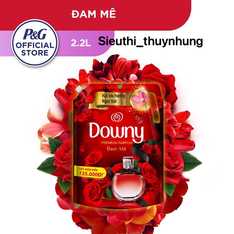 Nước Xả Vải Downy 2.2kg Huyền Bí & Đam mê vs