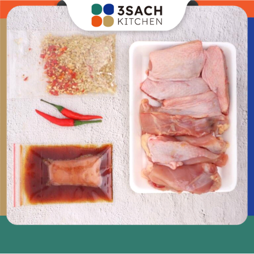 [RTC] Má Đùi Gà Ướp Sả Ớt (Khay 500g)
