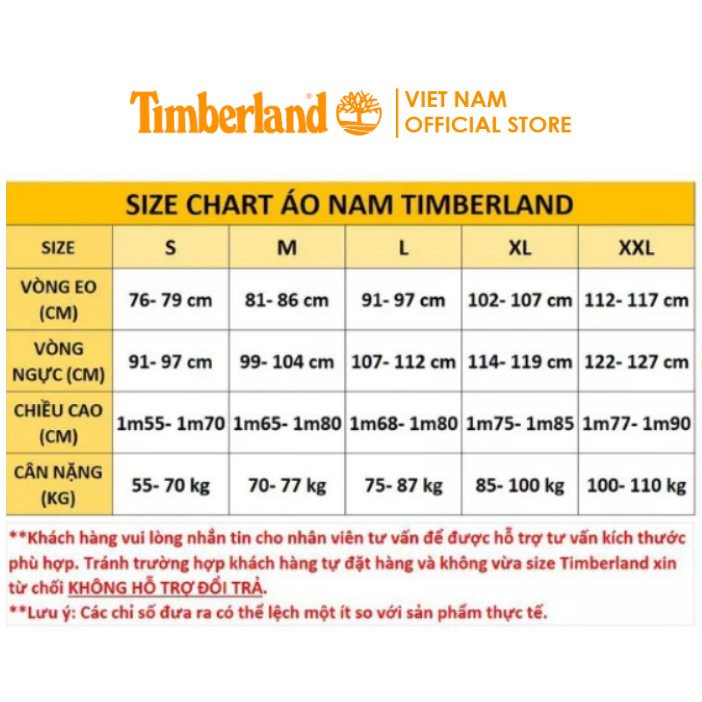 [Original] Timberland Áo Thun All Gender Front Spliced Boots Graphic Tee (Authentic) TB0A27YF01