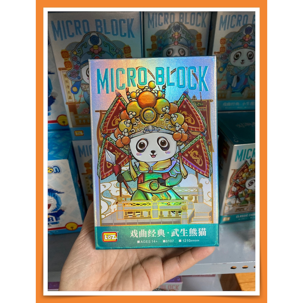 Đồ Chơi Lắp Ráp Mô Hình Nhân Vật Chính Hãng LOZ Tặng Thanh Gỡ Gạch Lắp Ráp Shop Nhagau1981