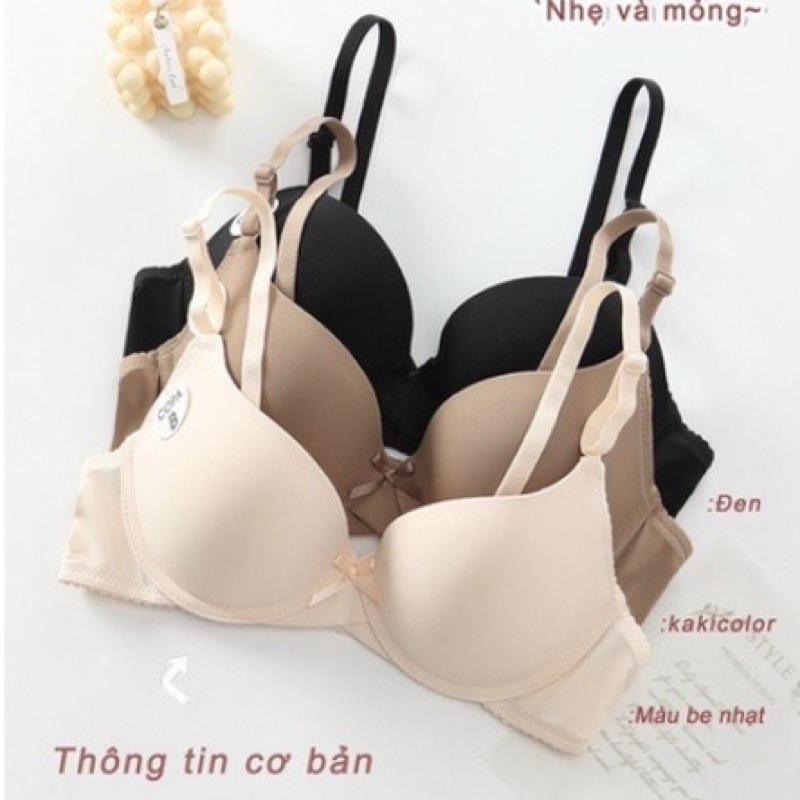 Áo lót copa mút mỏng có gọng thoáng khí Y01