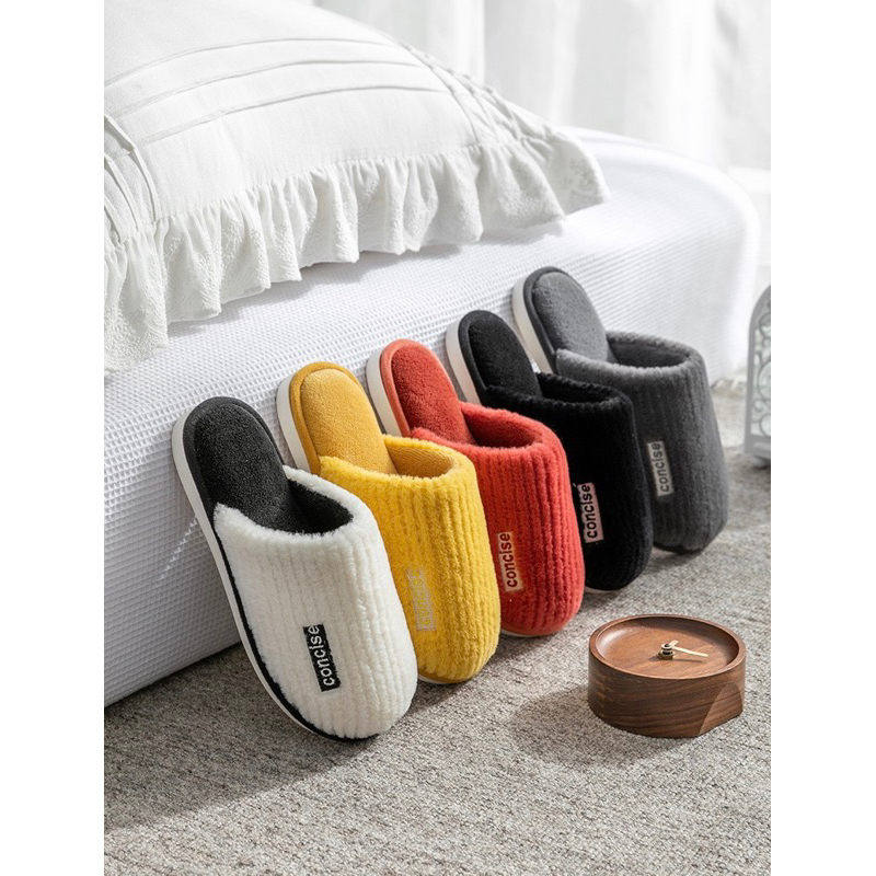 Dép bông đi trong nhà mùa đông giữ ấm chân,mềm mượt