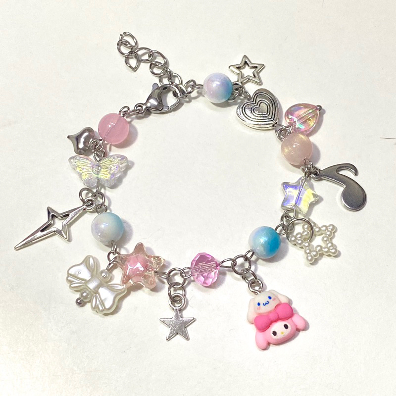 Vòng tay, nhẫn Sanrio nhận vật hoạt hình Kuromi, Cinna, Melody Phụ nữ