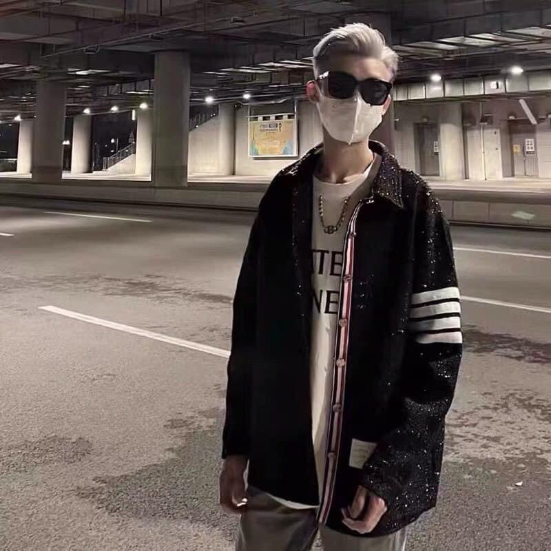 ÁO THOME DẠ KIM TUYẾN , ÁO CARDIGAN CHẤT ĐẸP DÀY DẶN