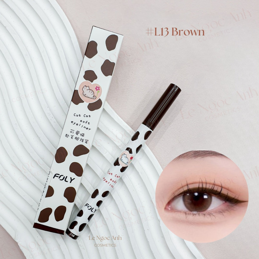 Kẻ Mắt nước FOLY cut cat soft eyeliner
