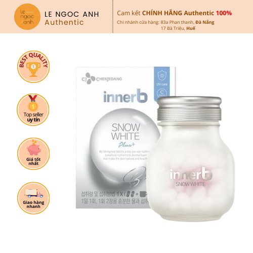 Viên Uống Trắng Da Innerb Snow White 56 viên
