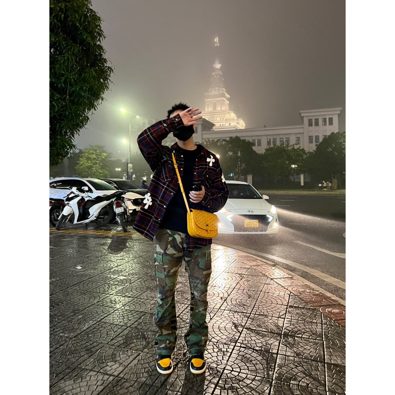 Áo sơ mi - Chrome Hearts - CH flanel kẻ caro newSS23