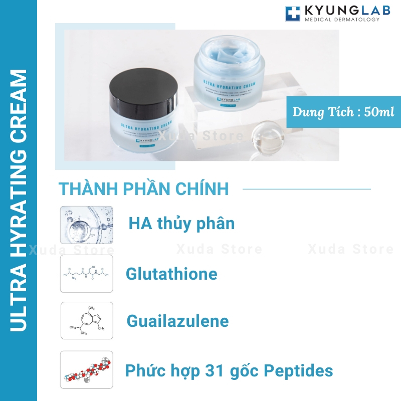 Kem dưỡng ẩm , Ultra Hydrating Cream Kyung Lab Ultra Hydrating Cream giúp tăng sinh Collagen, ngăn ngừa lão hóa0