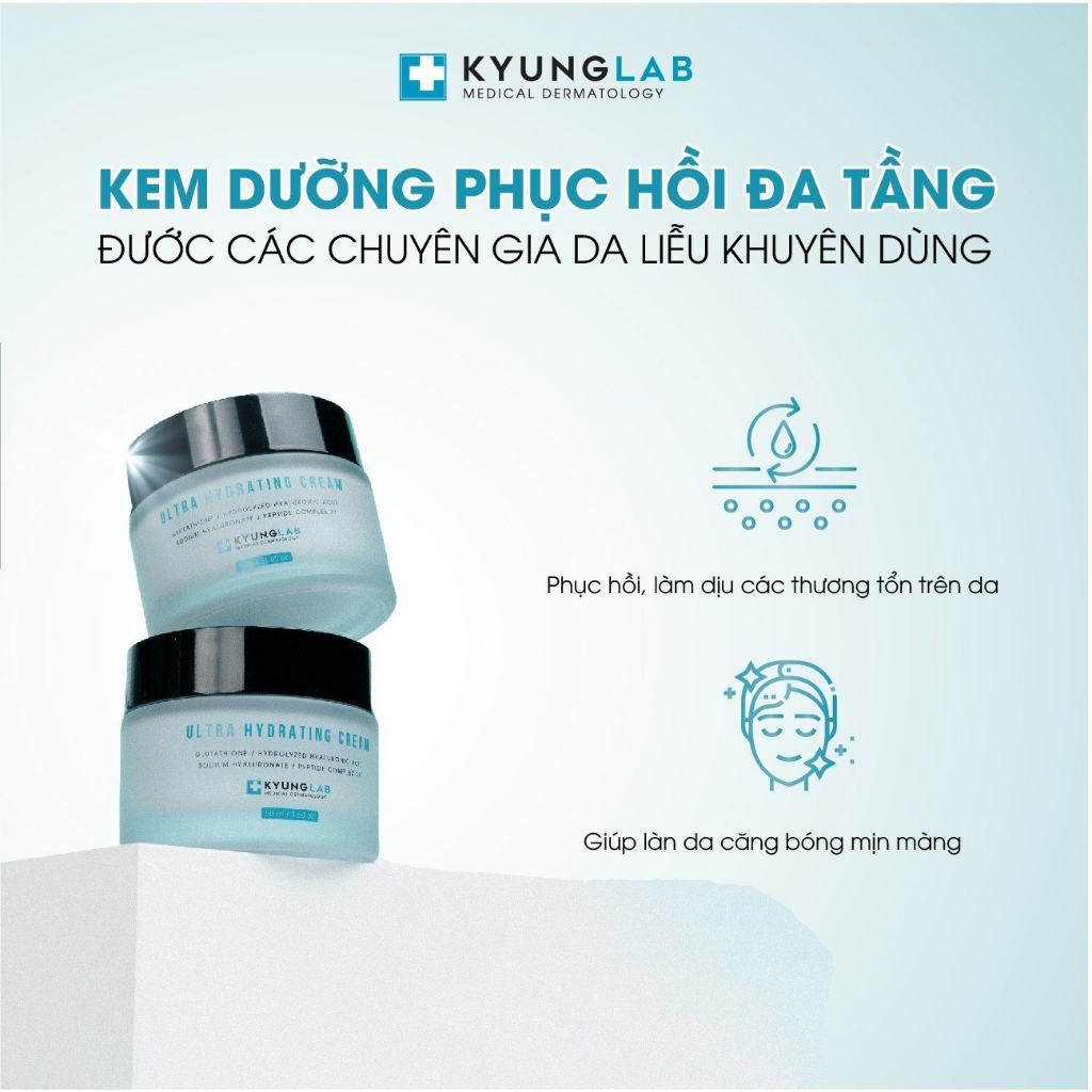 Kem dưỡng ẩm , Ultra Hydrating Cream Kyung Lab Ultra Hydrating Cream giúp tăng sinh Collagen, ngăn ngừa lão hóa0