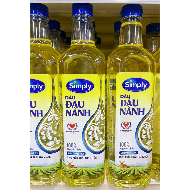 Dầu Đậu Nành Simply 1 Lít