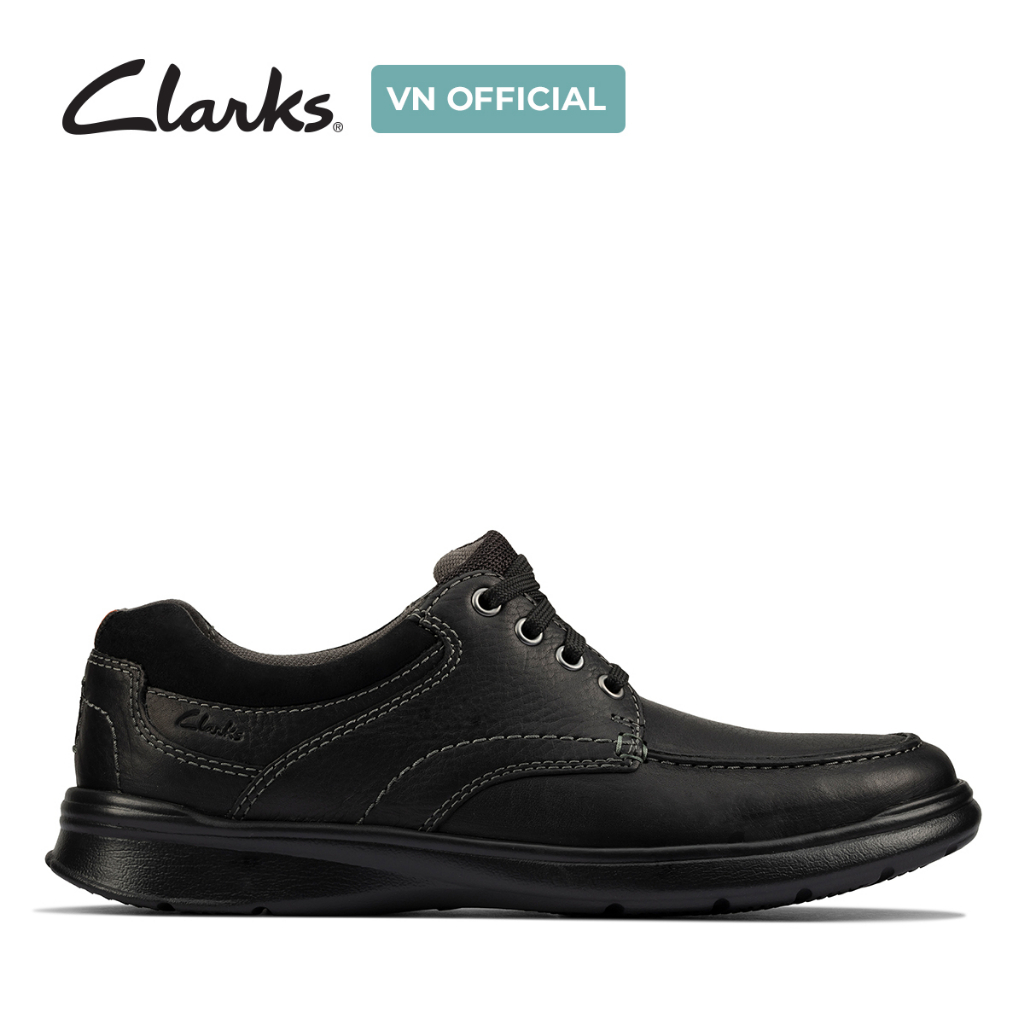 Giày Buộc Dây Nam Clarks Cotrell Edge màu Black