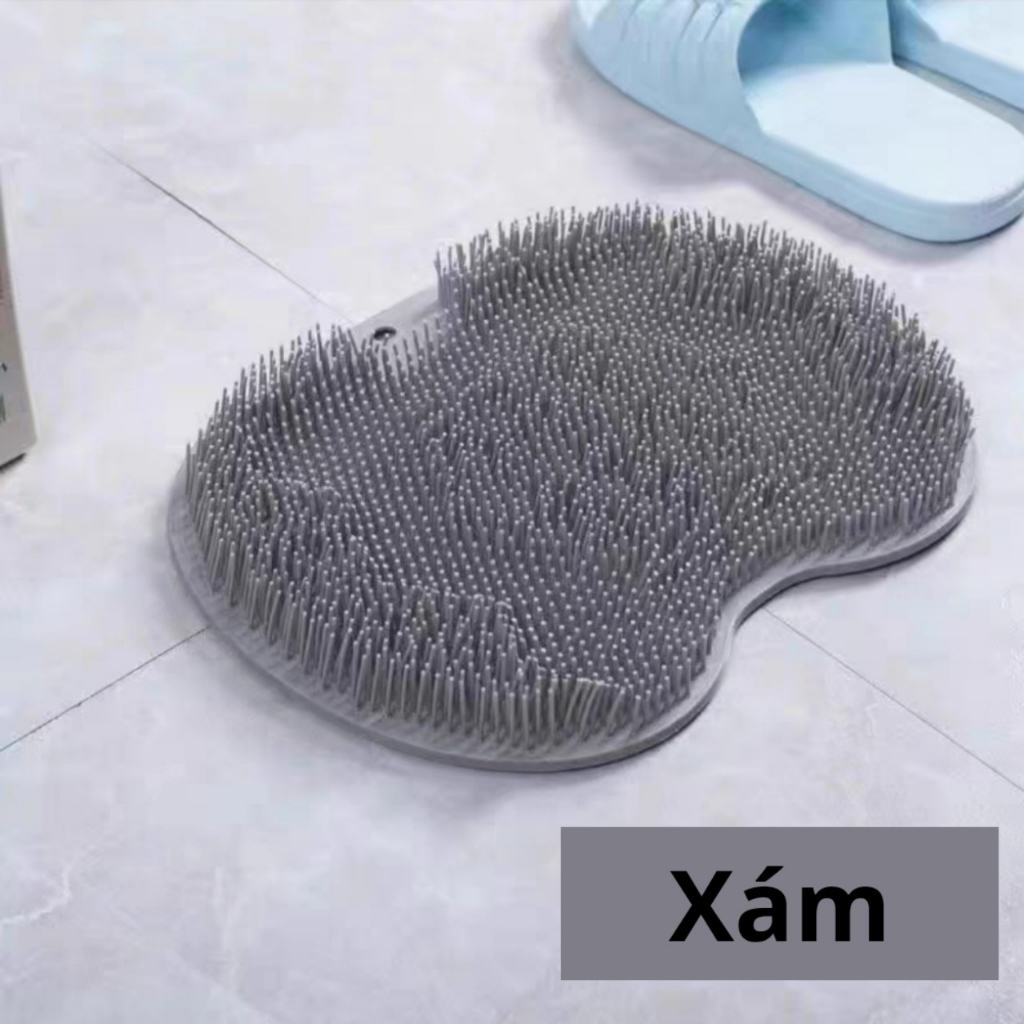 Tấm Silicon chà lưng massage lưng, massage chân