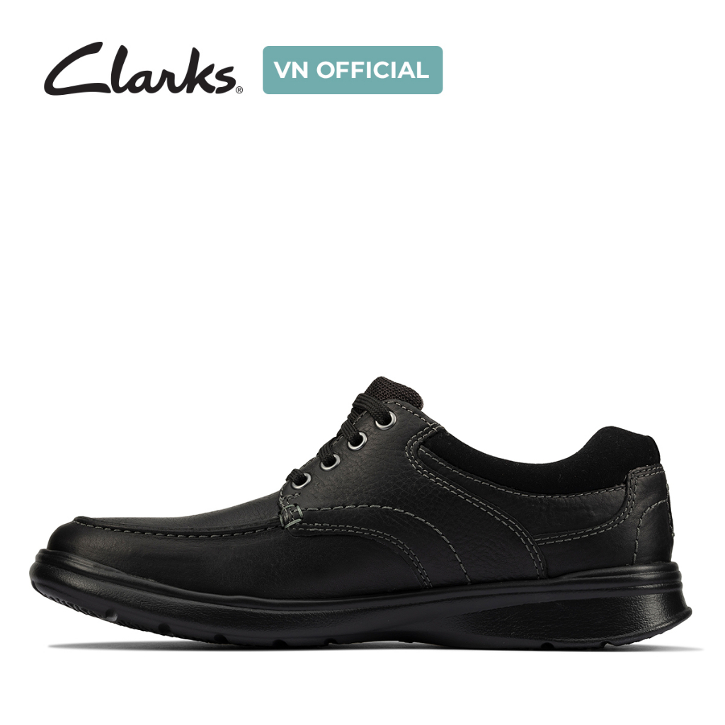 Giày Buộc Dây Nam Clarks Cotrell Edge màu Black