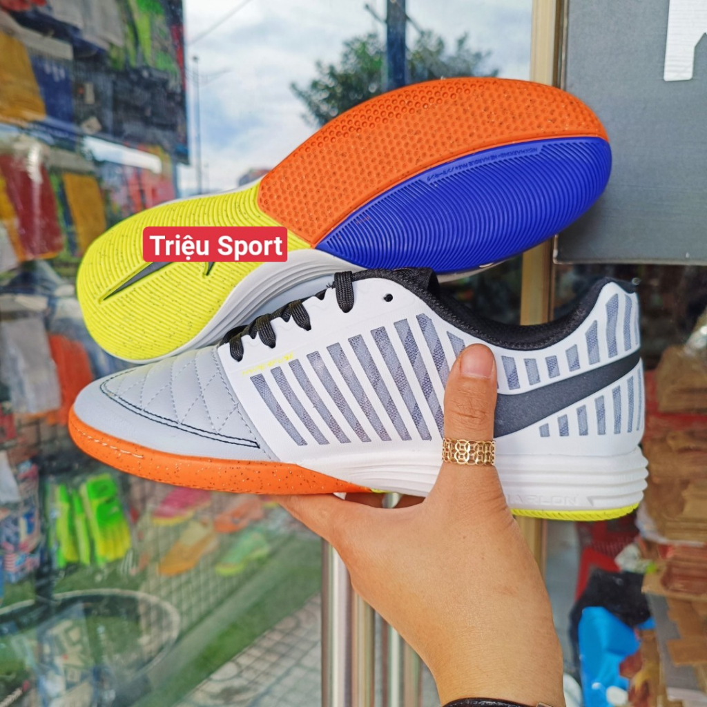 Giày đá bóng Lunar Gato IC Khâu đế+Tất+hộp