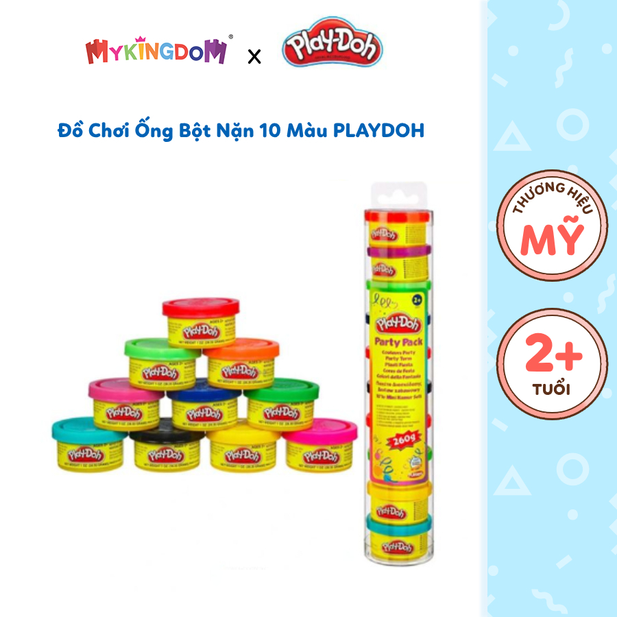 Đồ Chơi Ống Bột Nặn 10 Màu PLAY DOH 22037