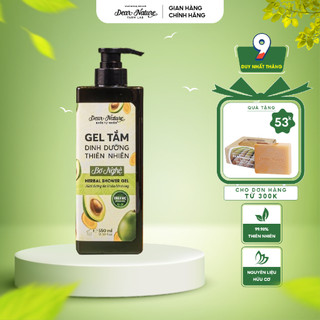 Sữa Tắm Dinh Dưỡng Bơ Nghệ Khổ Qua DEAR NATURE Khỏe Tự Nhiên Phục Hồi Giảm Mụn Lưng Giúp Da Trắng Hồng