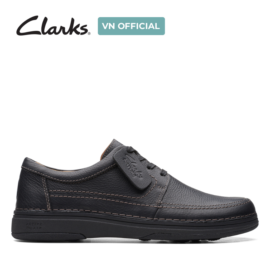 Giày Tây Da Nam Clarks Nature 5 Lo màu Đen