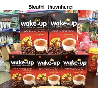 Cà phê wake-up hương chồn hộp 18 gói x17g mẫu mới