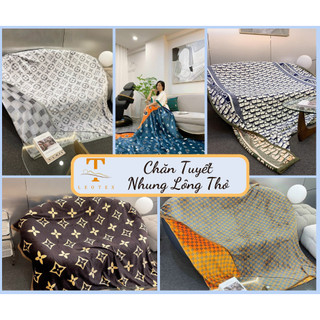 Chăn Tuyết Nhung Dày Thương Hiệu Quốc Tế - Mềm Lông Tuyết Nhập Khẩu Dày Dặn kích thước to Leotex