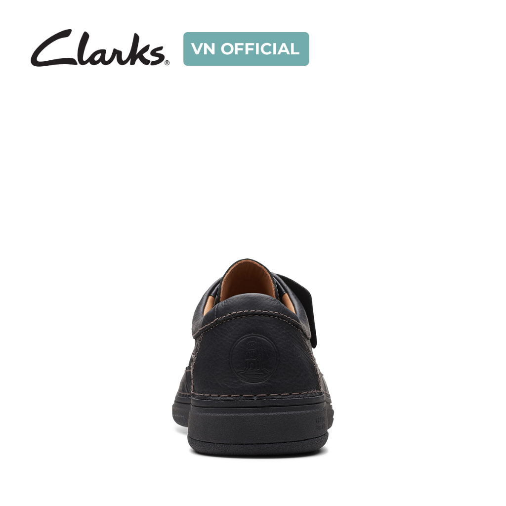 Giày Tây Da Nam Clarks Nature 5 Lo màu Đen