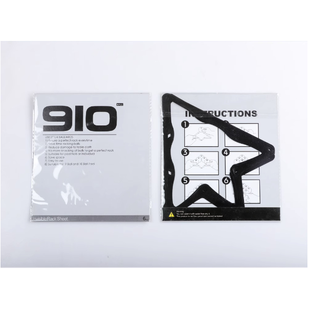 Film Xếp bóng Con Rùa/Tam Giác - Phin xếp bóng bida 9 bi - 10 bi