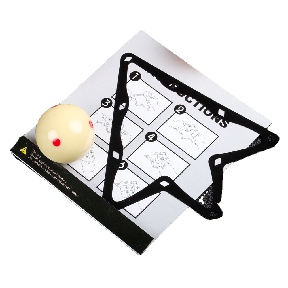 Film Xếp bóng Con Rùa/Tam Giác - Phin xếp bóng bida 9 bi - 10 bi