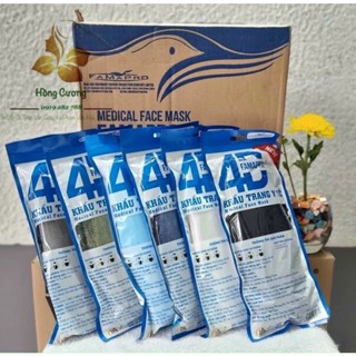 Thùng 300 cái Khẩu Trang KF94 4D Nam Anh Famapro 4 Lớp Kháng Khuẩn Cao cấp
