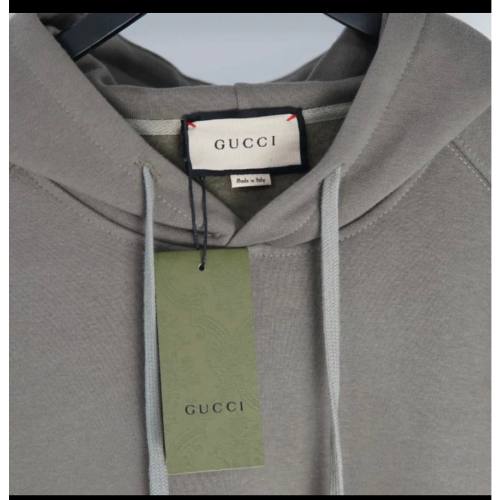 Áo Khoác Hoddie Gucci Chất Nỉ Ấm Dày Dặn-Áo Hoddie Gucci Viền Tay Thêu Form Dáng Unisex