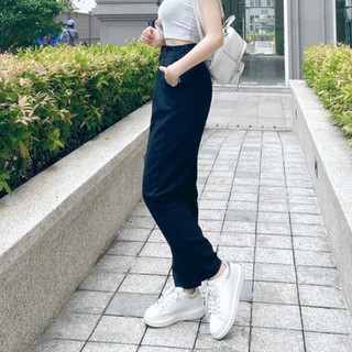 Quần tây baggy nữ cạp cao Baggyaoki04