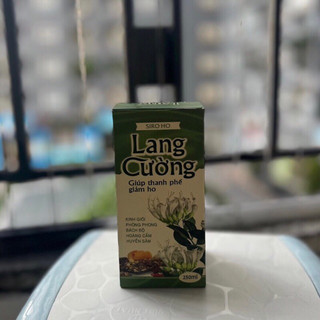 Siro ho thảo dược giúp hỗ trợ thanh phế 250ml THẦY THUỐC GIA ĐÌNH LANG CƯỜNG giảm ho đau họng