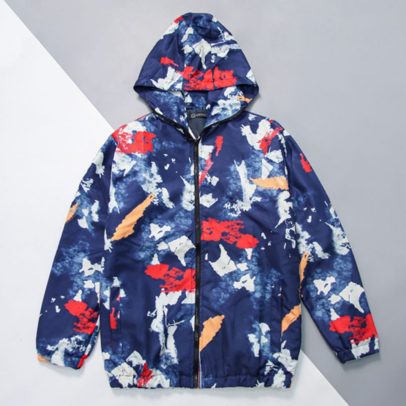 Áo khoác dù 2 lớp nam nữ cao cấp họa tiết trẻ trung phong cách BR2130