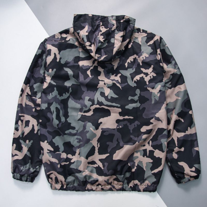 Áo khoác dù 2 lớp nam nữ cao cấp họa tiết trẻ trung phong cách BR2130