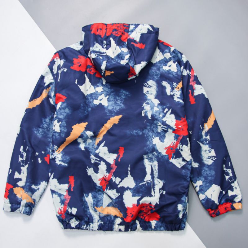 Áo khoác dù 2 lớp nam nữ cao cấp họa tiết trẻ trung phong cách BR2130