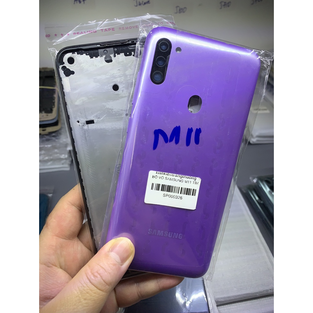 Vỏ bộ và xương máy Samsung M11 chuyên lắp dựng máy, thay thế khi bị vỡ hỏng