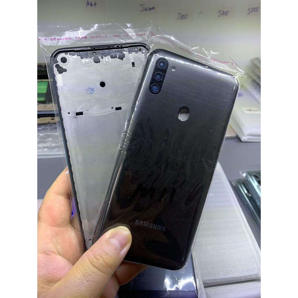 Vỏ bộ và xương máy Samsung M11 chuyên lắp dựng máy, thay thế khi bị vỡ hỏng