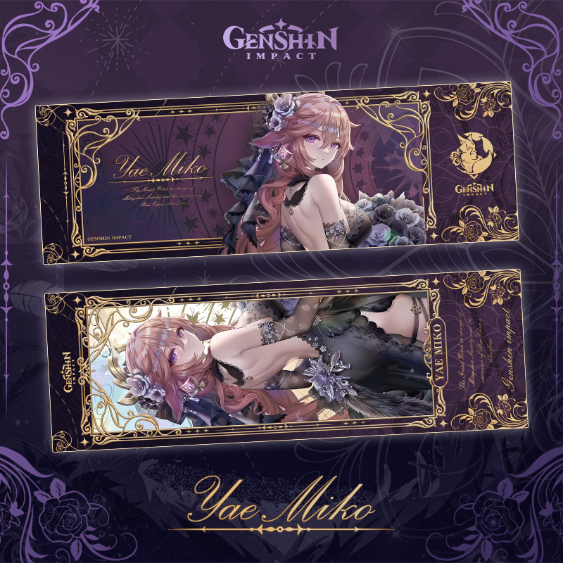 Bookmark hologram Genshin Impact Wedding Dress- Thẻ Bookmark dùng đánh dấu trang