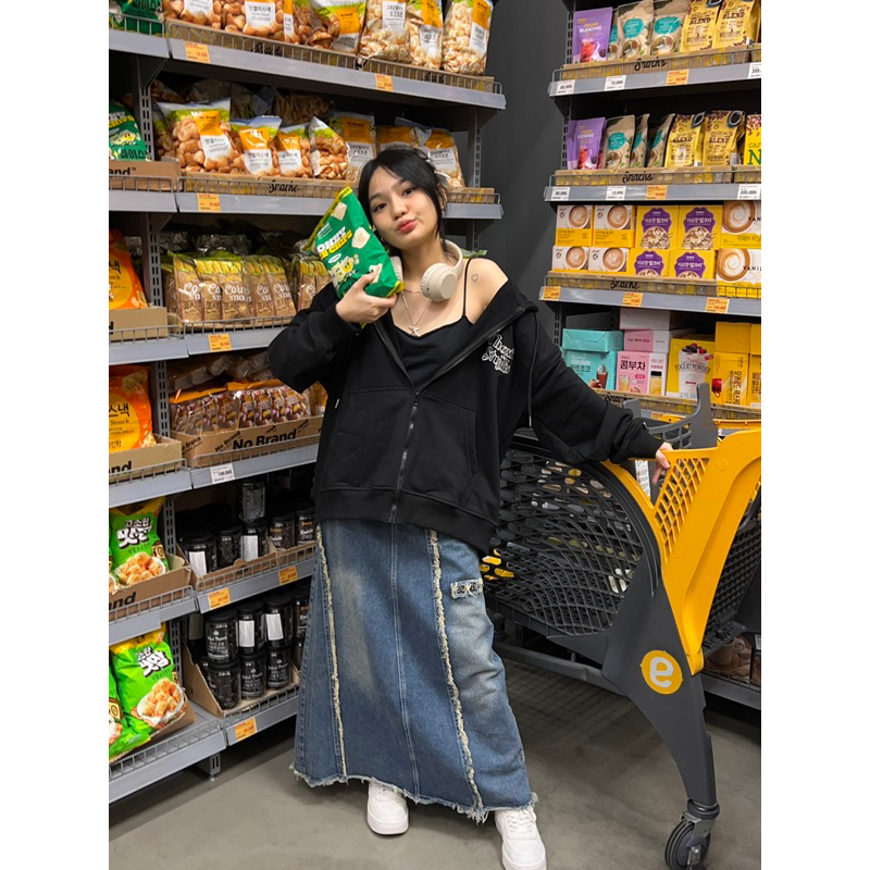 Áo khoác Hoodie Zip vải chân cua THOXRI