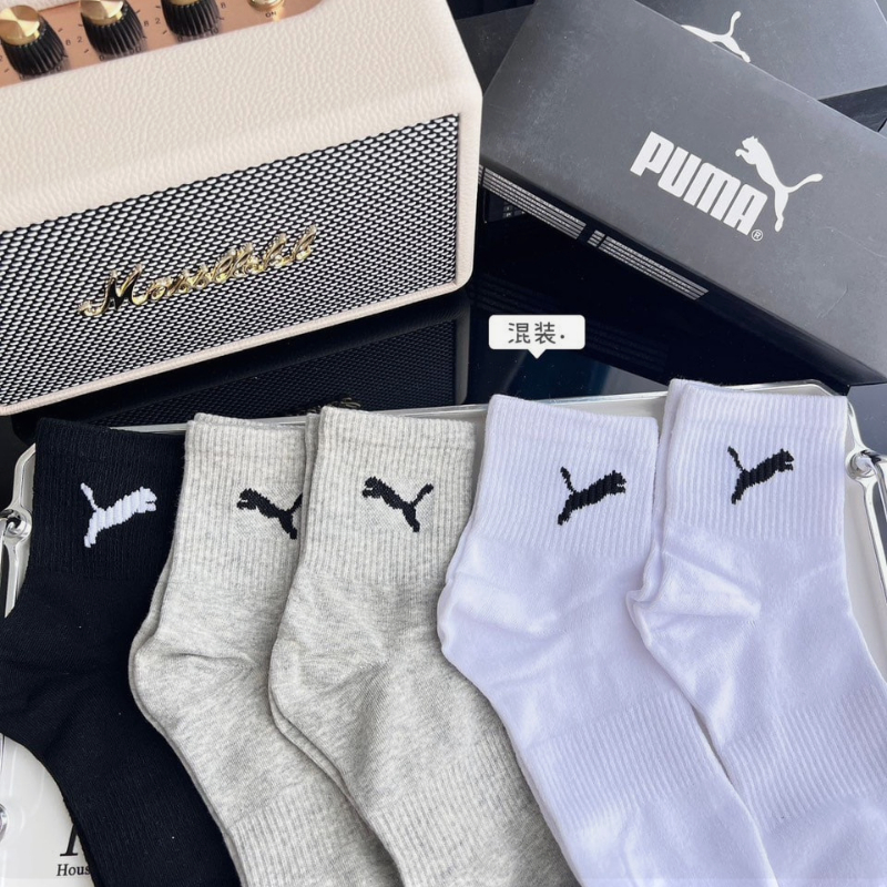 Tất vớ nam PU.MA combo 5 đôi hàng xuất dư nhà máy ấm và ôm chân A012