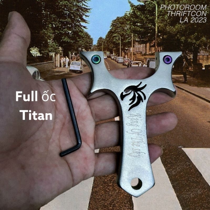 ná cao su king of the sky nhám + ốc titan + lục giác