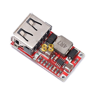 Mạch hạ áp buck dc 6v - 24v xuống 5v - 2.1a usb - diy sạc điện thoại
