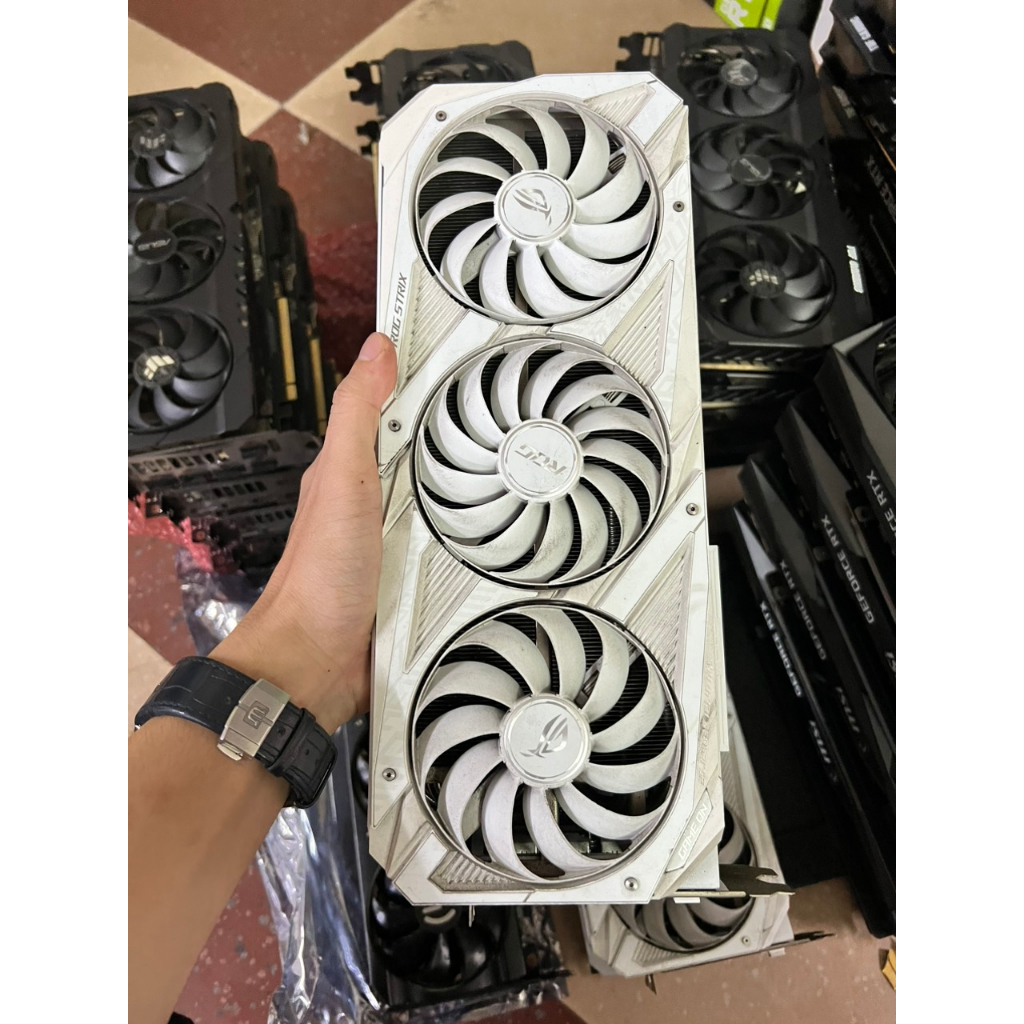 Vga 3090 Asus Rogtrig White