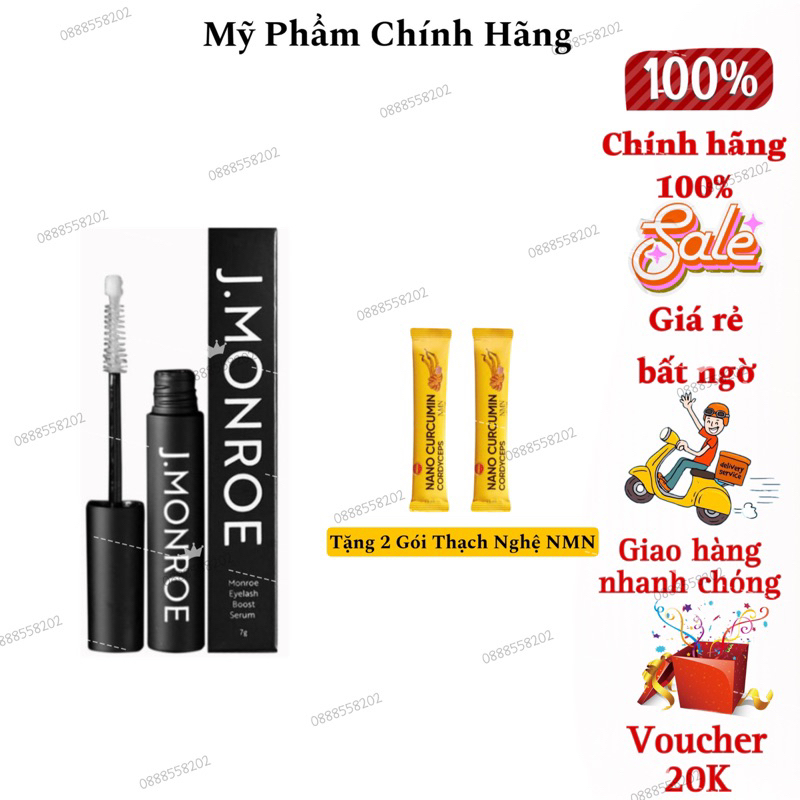 TINH CHẤT DƯỠNG MI J.MONROE MONROE EYELASH BOOST