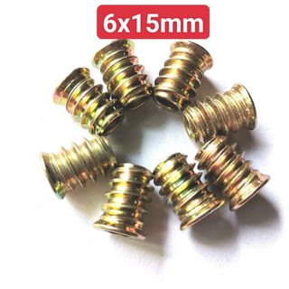 Combo 100 con ốc cấy gỗ phi 6mm (ốc cấy 6x15mm) giá chỉ 79k