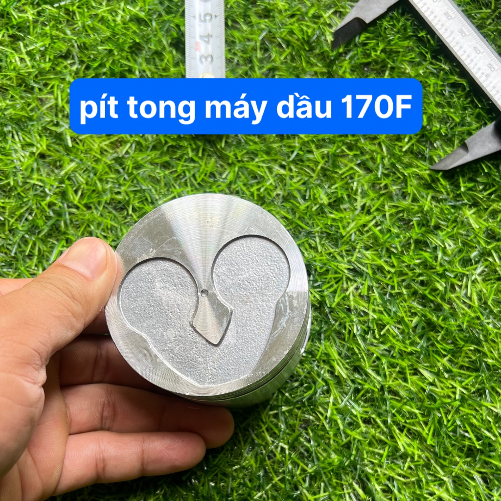 Pitong 170F Máy Dầu Pít Tông Rộng 70mm Máy Phát Điện 170F Máy Cày Mini 170F Máy Dầu