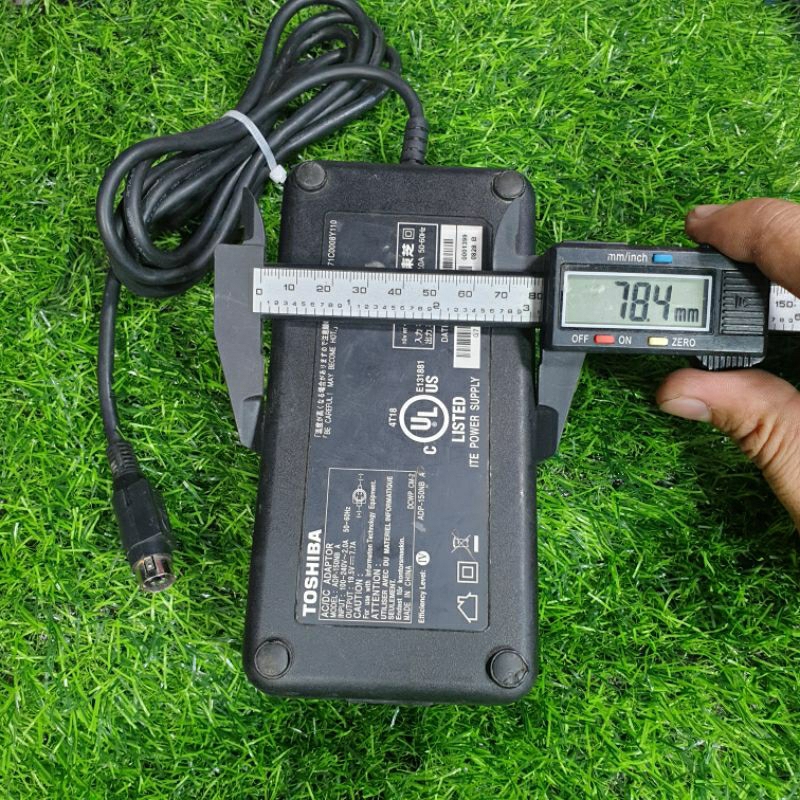 Nguồn 19v 19.5v 7.7A TOSHIBA, điện vào auto 100v ~ 240v